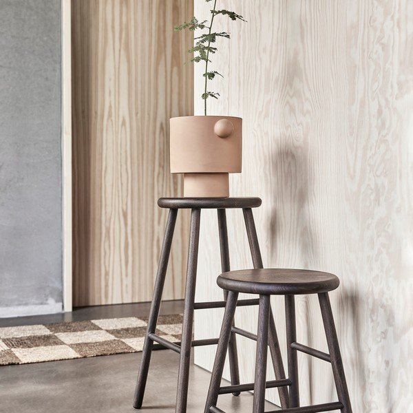 Barska stolica od čvrste jeseni u tamnoj prirodnoj boji (visine sjedala 65 cm) Moto – OYOY Living Design-image-2
