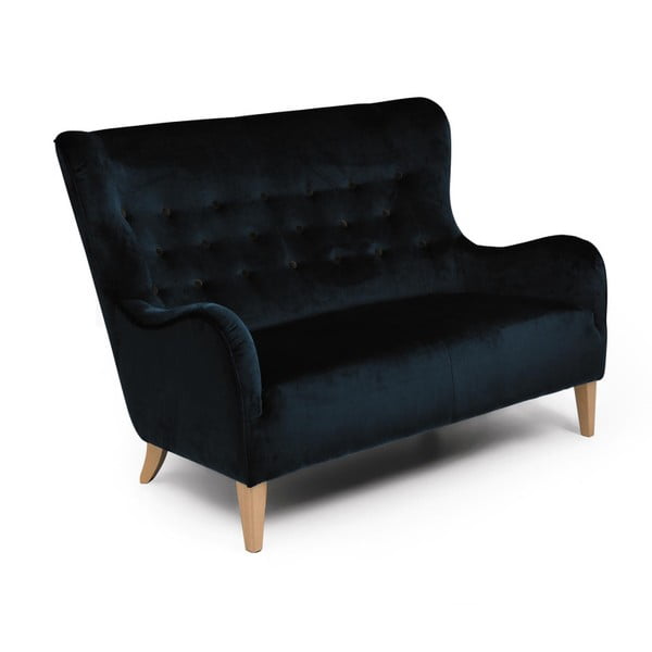 Crna sofa Max Winzer Medina, 148 cm
