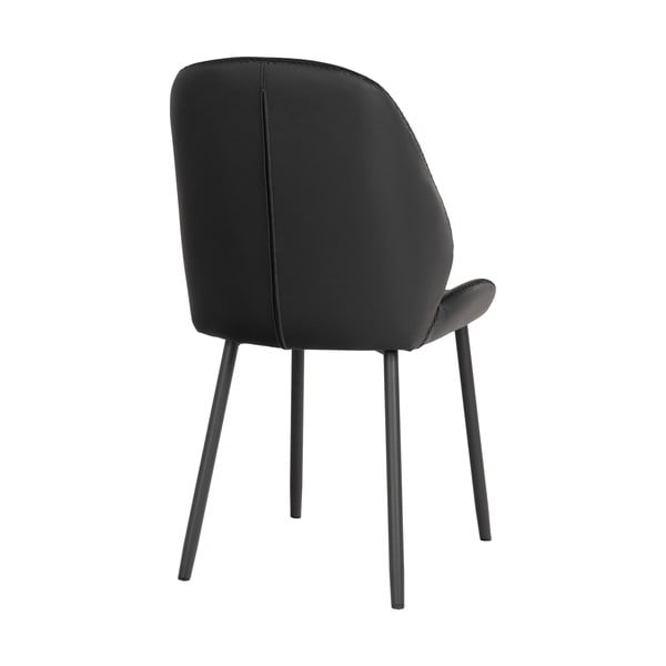 Crne blagovaonske stolice u setu 2 kom Monte Carlo – House Nordic-image-3