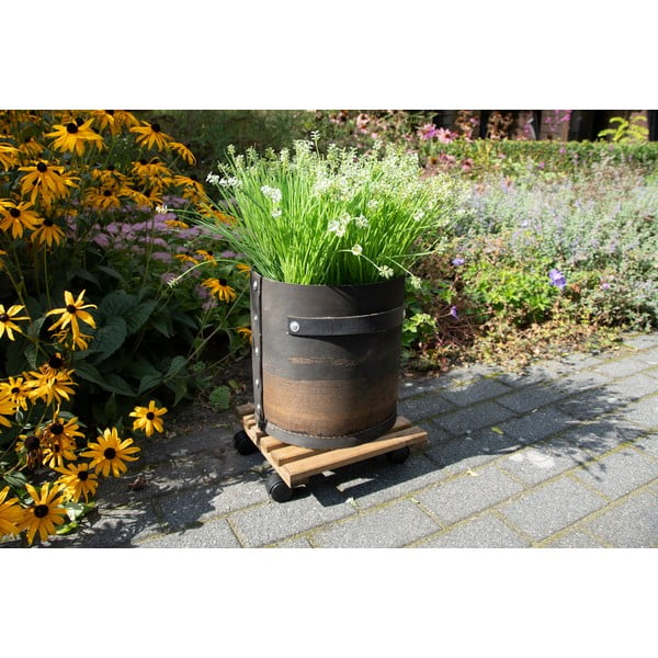 Drveni mobilni stalak za tegle za bilje (visina 8 cm) Indoor & Outdoor – Esschert Design-image-1