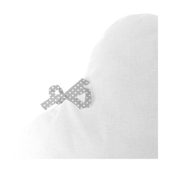 Bijela pamučna ogradica za krevetić Mr Foxa. Nube, 60 x 40 cm-image-3