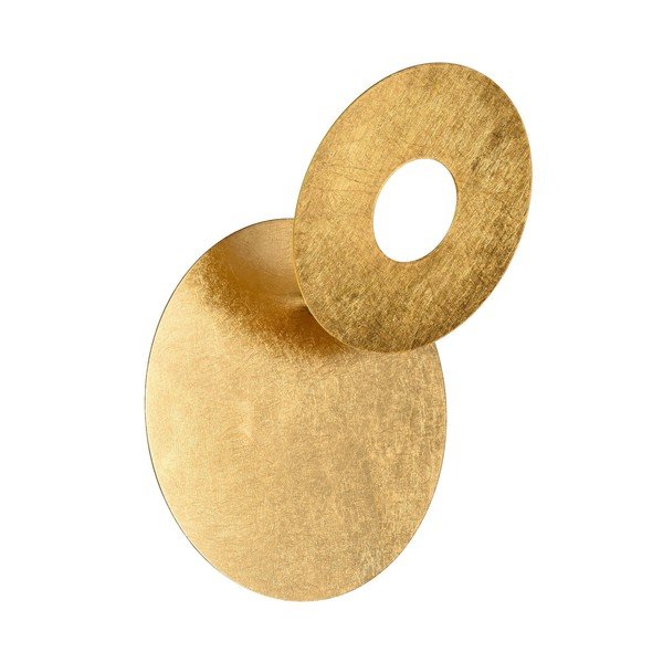 LED zidna lampa u zlatnoj boji Leano – Trio