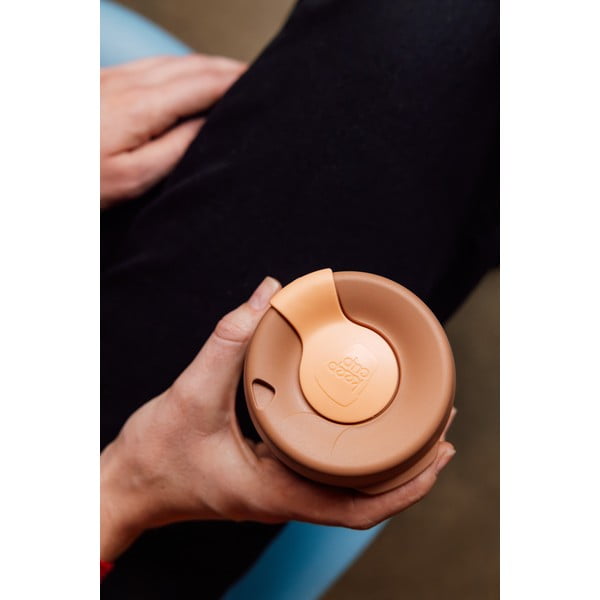 Ružičasta/smeđa putna šalica 340 ml Brew Frappe M – KeepCup-image-1