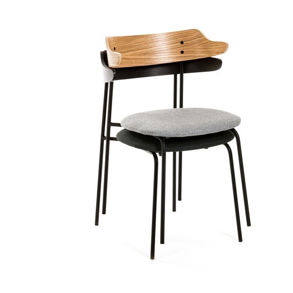 Svijetlosiva blagovaonska stolica Kave Home Olympia-image-4