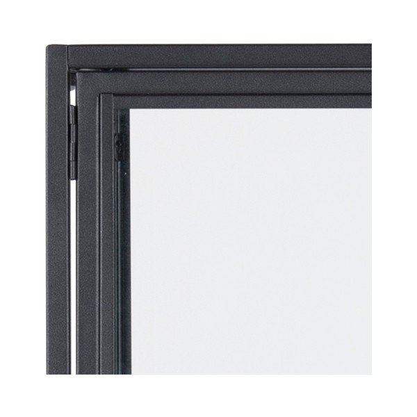 Crna vitrina Actona Seaford, 77 x 150 cm-image-1