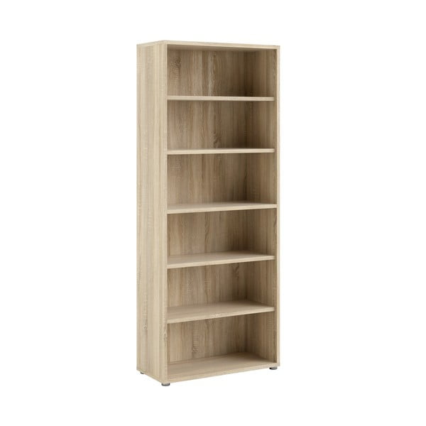 Modularna biblioteka u dekoru hrasta u prirodnoj boji 89x222 cm Prima – Tvilum-image-2