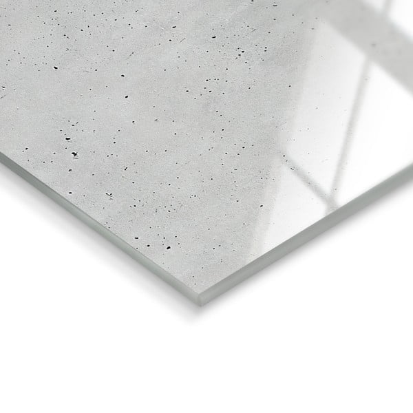 Zidni sat Styler Glassclock Concrete, 20 x 60 cm-image-3