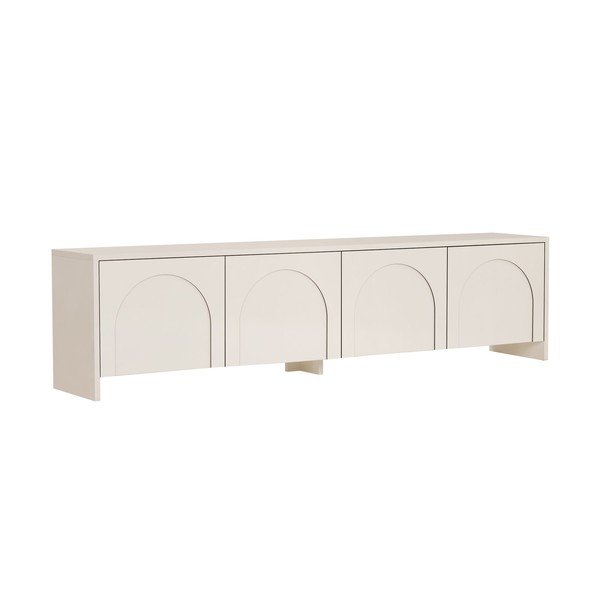 Krem TV komoda 180x45x32 cm Aurelia – Kalune Design