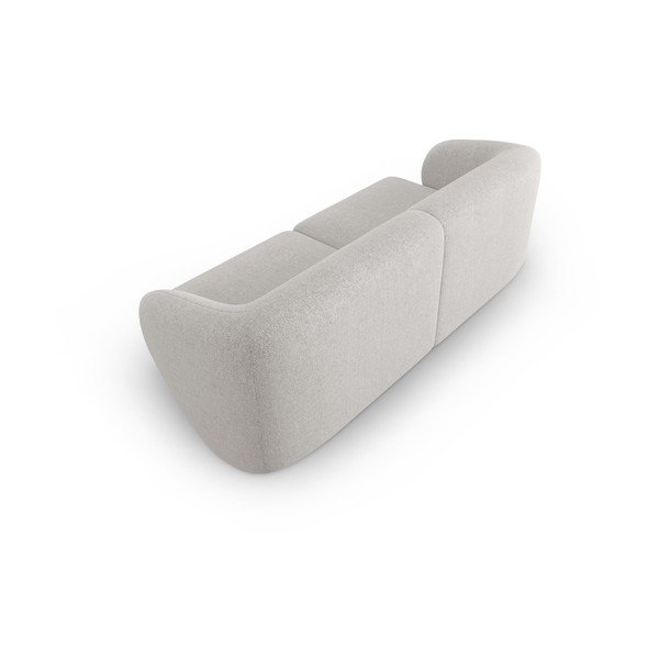 Svijetlo siva sofa od šenila 188 cm Paolo – Milo Casa-image-3