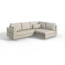 Krem kutna garnitura (desni kut) Ariella - Ropez