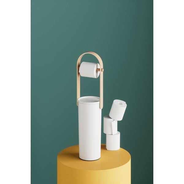 Bijeli plastičan držač za WC papir Bellwood – Umbra-image-4