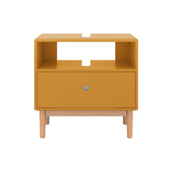 Senf žuti ormarić za ispod umivaonika 66x45 cm Color Bath – Tom Tailor-image-3