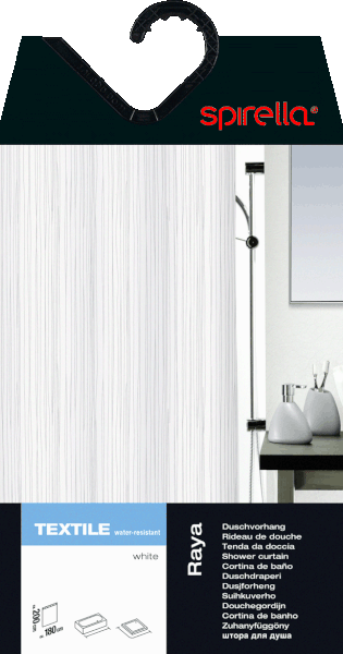Tuš zavjesa 180x200 cm Raya – Spirella-image-2