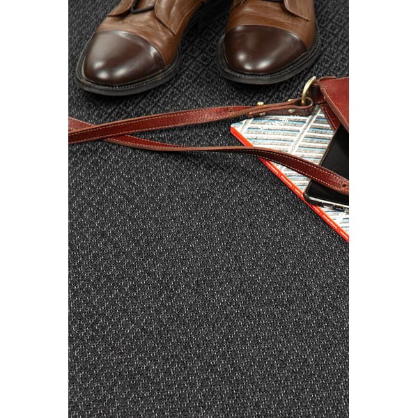 Crni tepih 160x80 cm Bello™ - Narma-image-1