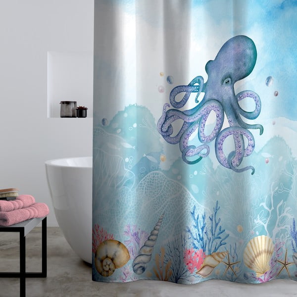 Tuš zavjesa 180x180 cm Octopus – Catherine Lansfield-image-1