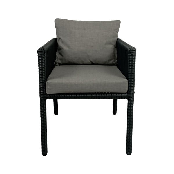 Sivi vrtni blagovaonski set od umjetnog ratana za 6 osoba Vera 2 – Floriane Garden-image-2