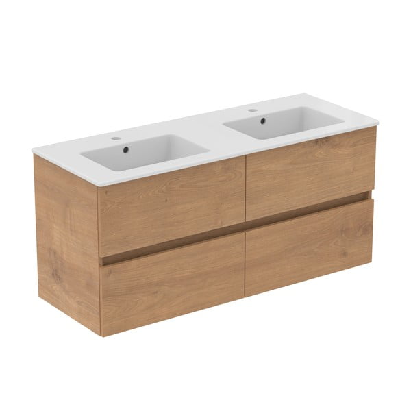 Zidni ormarić za ispod umivaonika u dekoru hrasta u prirodnoj boji 120x55 cm Eurovit+ – Ideal Standard-image-3