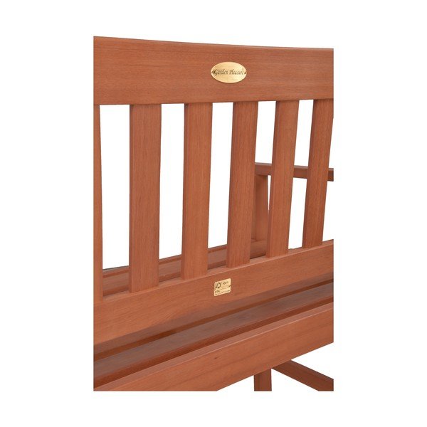 Smeđa vrtna klupa od masivnog drveta Promotion – Garden Pleasure-image-3