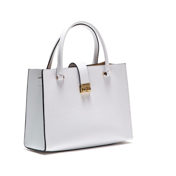 Kožna torbica Anna Luchini 448 Bianco-image-1