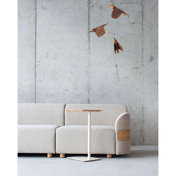 Metalni stolić 42x34,6 cm Loop - Gazzda-image-3