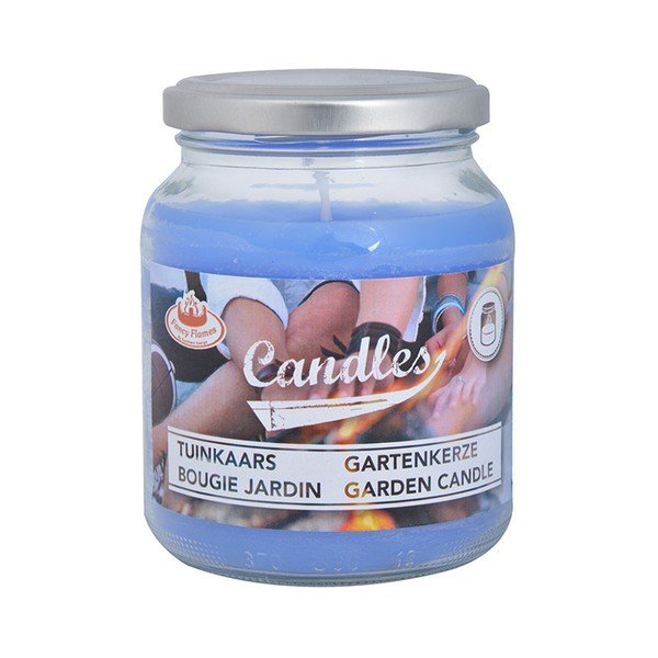 Set od 4 vrtne svijeće u Esschert Design Garden staklu, vrijeme gorenja 36 sati-image-1