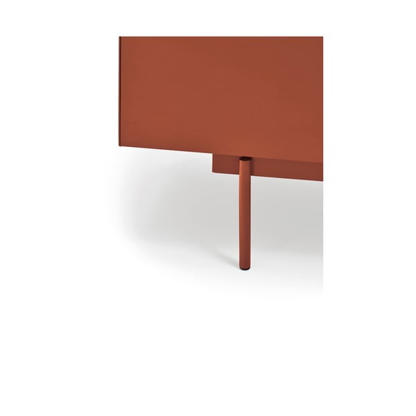 Ciglasti/u prirodnoj boji noćni ormarić u dekoru hrasta Otto – Teulat-image-4