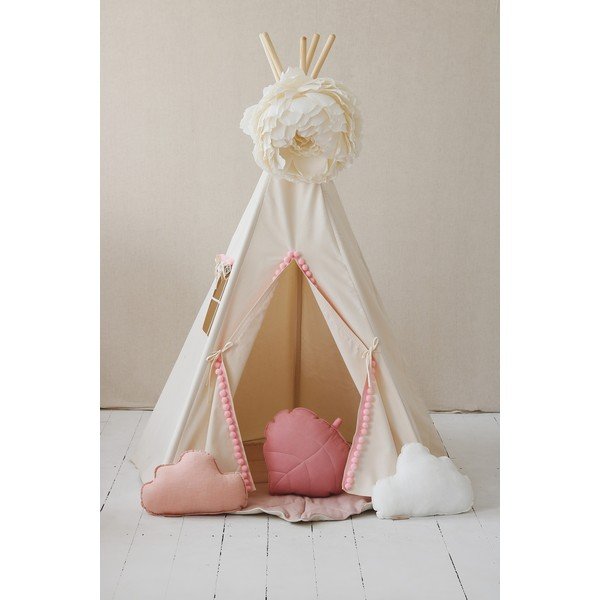 Dječji teepee šator Fluffy Pompoms - Moi Mili-image-1