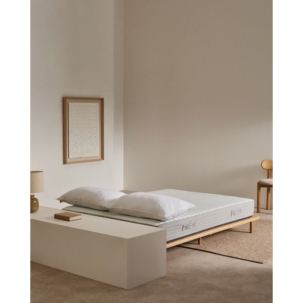 Tvrd madrac s oprugama s termo regulacijom 150x190 cm Juno – Kave Home-image-1