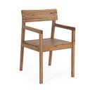 Vrtna stolica od masivnog drveta u prirodnoj boji Rodano – Bizzotto