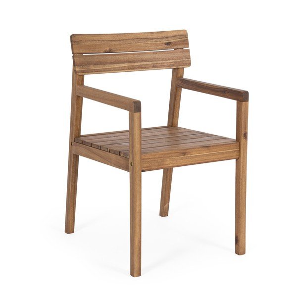 Vrtna stolica od masivnog drveta u prirodnoj boji Rodano – Bizzotto