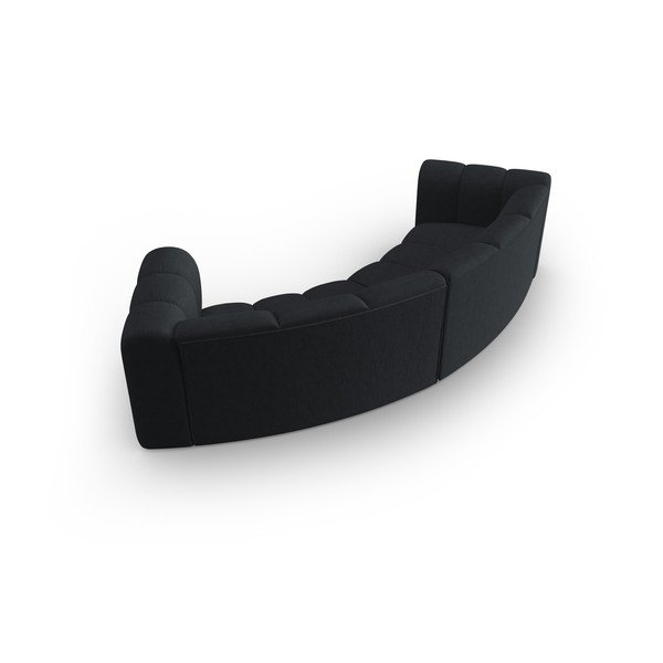 Crna sofa 322 cm Lupine – Micadoni Home-image-4