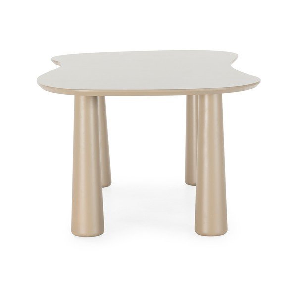 Bež stolić za kavu s pločom stola od borovine 110x220 cm Nahia – MOME-image-2