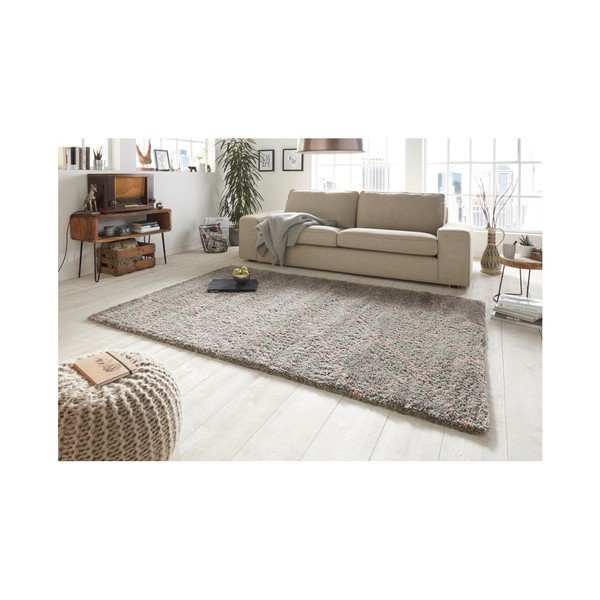 Sivi tepih Mint Rugs Allure Ronno Grey Rose, 80 x 150 cm-image-2