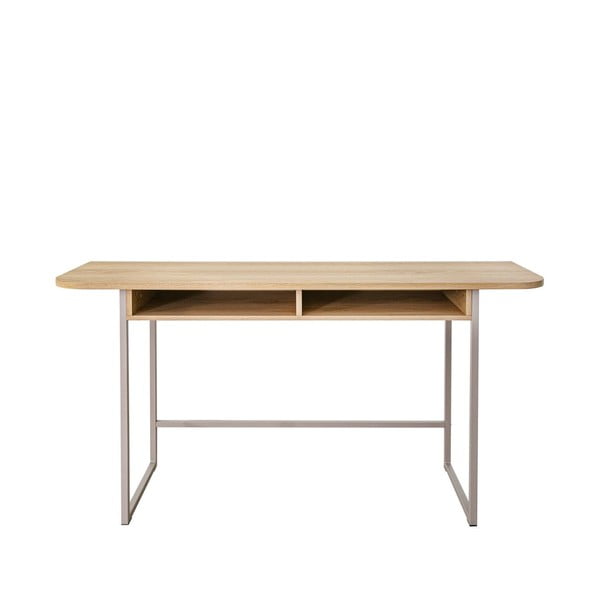 Pomoćni stol u dekoru hrasta u prirodnoj boji 40x140 cm Darlington – Actona