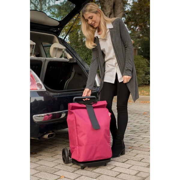 Ljubičasta kolica za kupovinu Vileda Gimi, 50 l-image-2