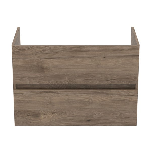 Zidni ormarić za ispod umivaonika u dekoru oraha u prirodnoj boji 80x55 cm Eurovit+ – Ideal Standard