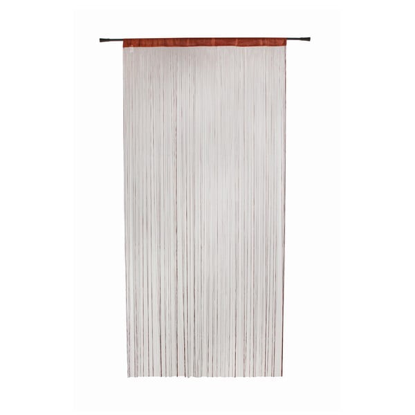 Prozirna zavjesa u bakrenoj boji 140x285 cm String – Mendola Fabrics