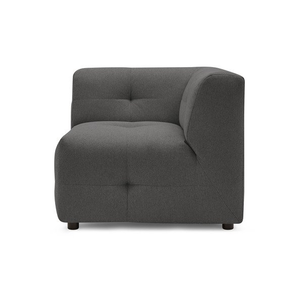 Tamno sivi kauč modul Kleber - Bobochic Paris-image-1