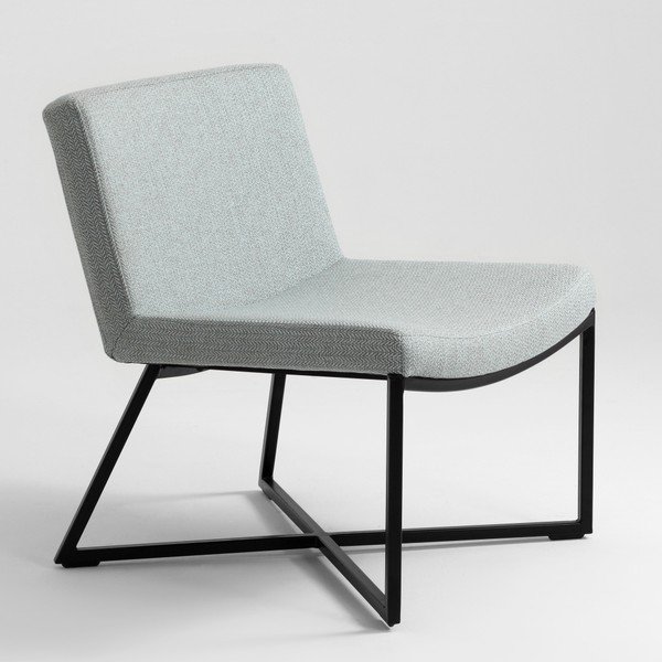 Svijetloplava fotelja Custom Form Zero-image-1