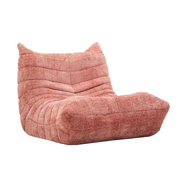 Ružičasta vreća za sjedenje od bouclé tkanine Mask – Mauro Ferretti