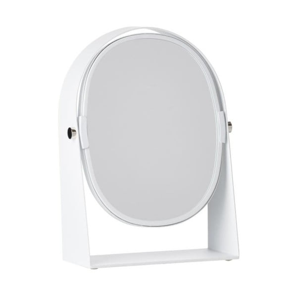 Bijelo stolno kozmetičko ogledalo Zone Parro