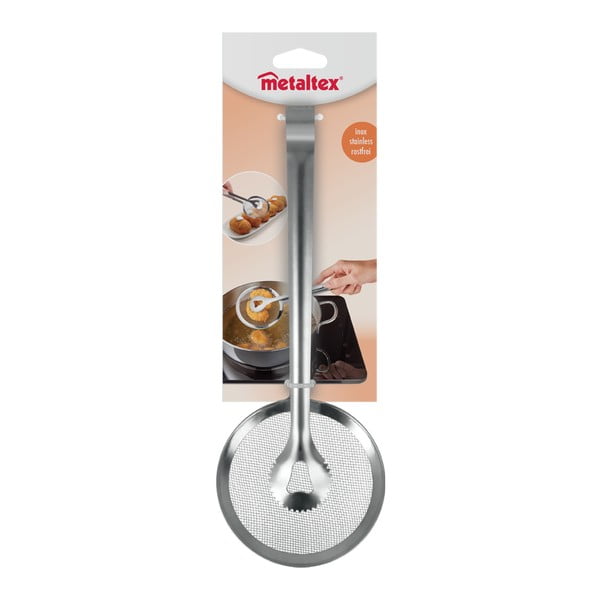 Hvataljke za prženje od nehrđajućeg čelika Metaltex Tongs-image-3