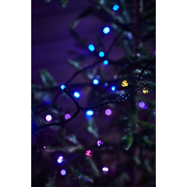 Zeleni LED rasvjetni lanac Markslöjd Sken Multi, 80 lampica, dužine 13 m-image-1