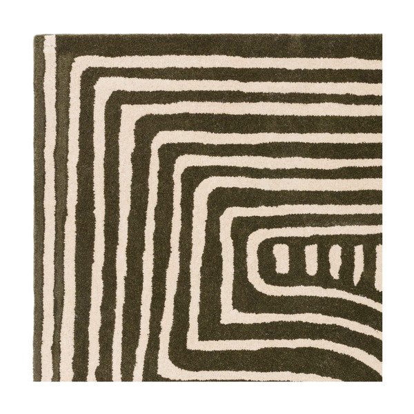 Zeleni ručno rađen vuneni tepih 120x170 cm Reef – Asiatic Carpets-image-4