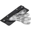 Vilice u setu  4 kom od nehrđajućeg čelika u srebrnoj boji Spork – Black + Blum