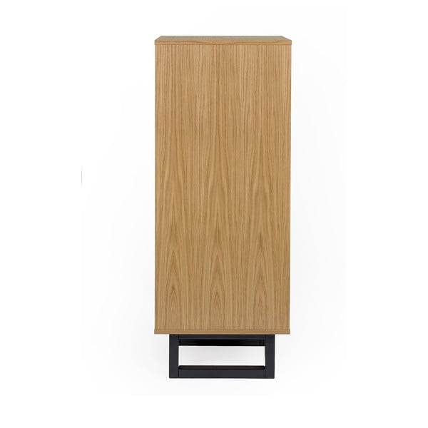 Komoda s detaljima od hrastovog drveta Woodman Camden Herringbone, 40 x 123 cm-image-4