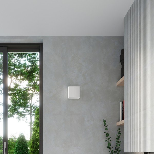 Bijela zidna lampa Split – Sollux-image-1