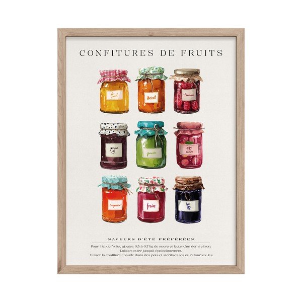 Slika 30x40 cm Confitures – Styler