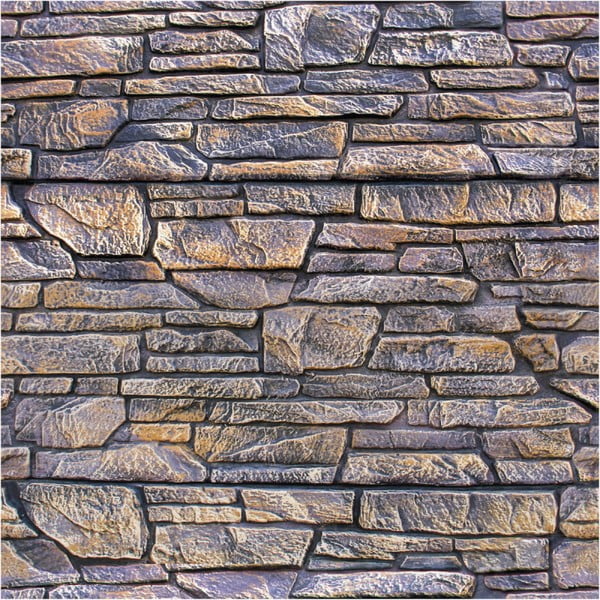 Ambiance zidne naljepnice Materijali Kameno oblaganje Torrerdama, 40 x 40 cm