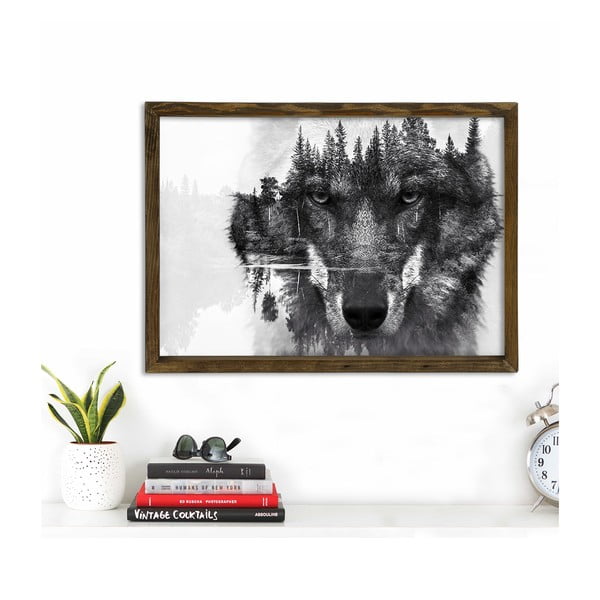 Zidna slika Husky, 70 x 50 cm-image-1